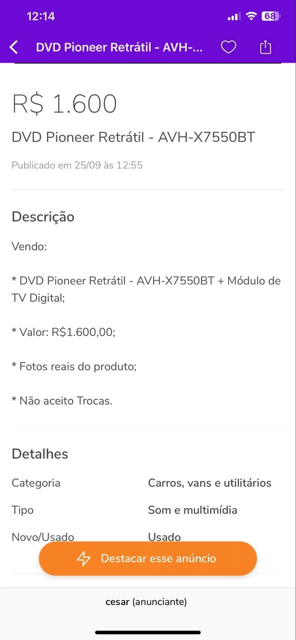 DVD RETRÁTIL PIONEER   - Foto 5