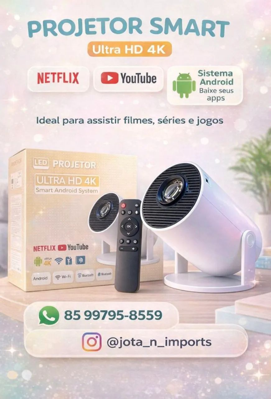 Projetor Novo Android HY300 
