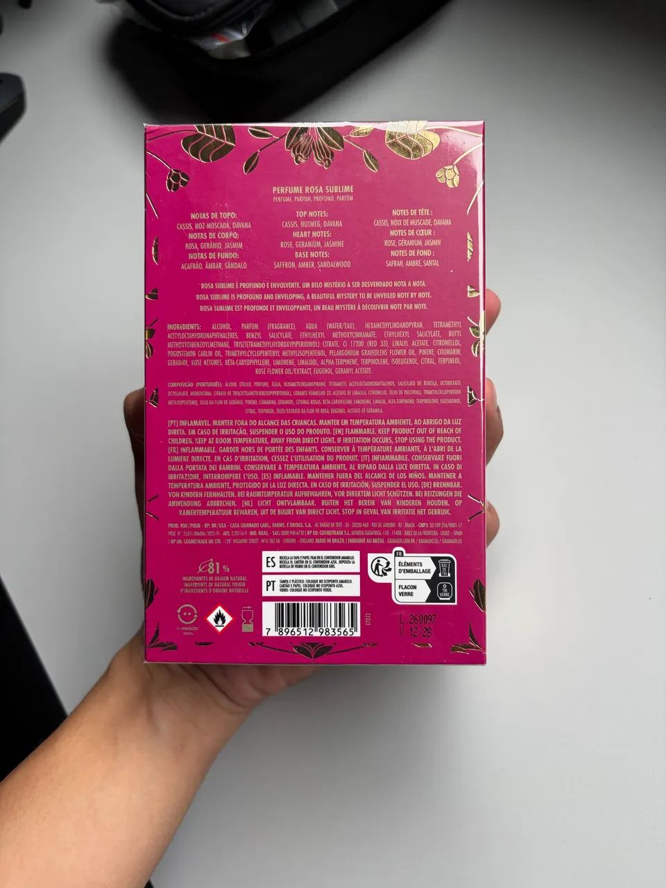 Perfume Granado Rosa Sublime  - Foto 4