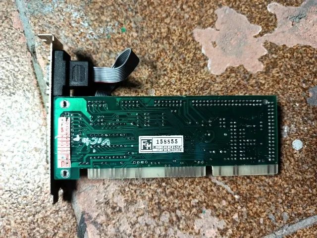 Placa controladora IDE pra 486 ISA hm83741q - Foto 4