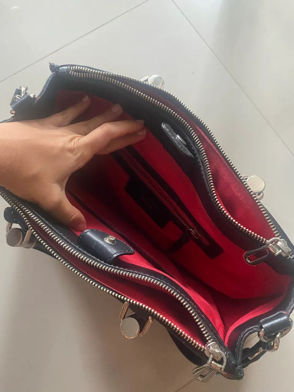 Bolsa de Couro Grande Schutz  - Foto 4