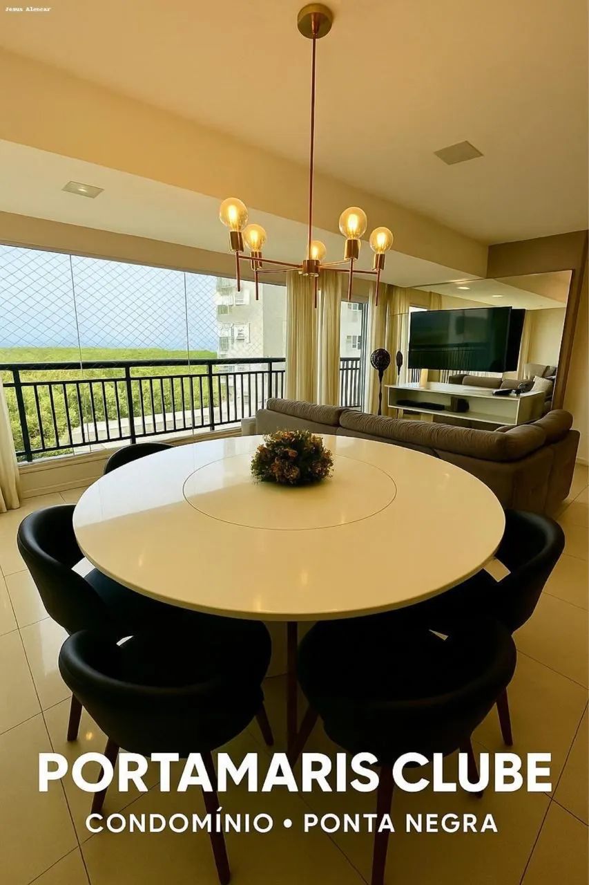 Apartamento de 101mts em Ponta Negra - Reformado e Mobiliado  - Foto 4