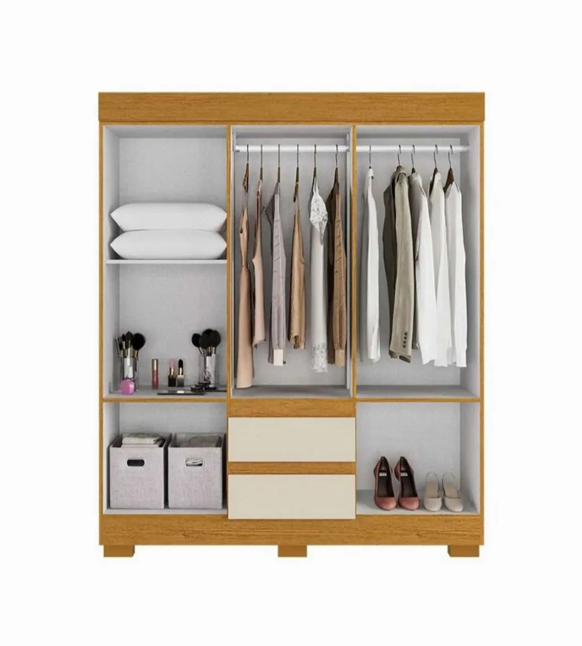 Guarda roupa  6 portas e 2 gavetas - Foto 5