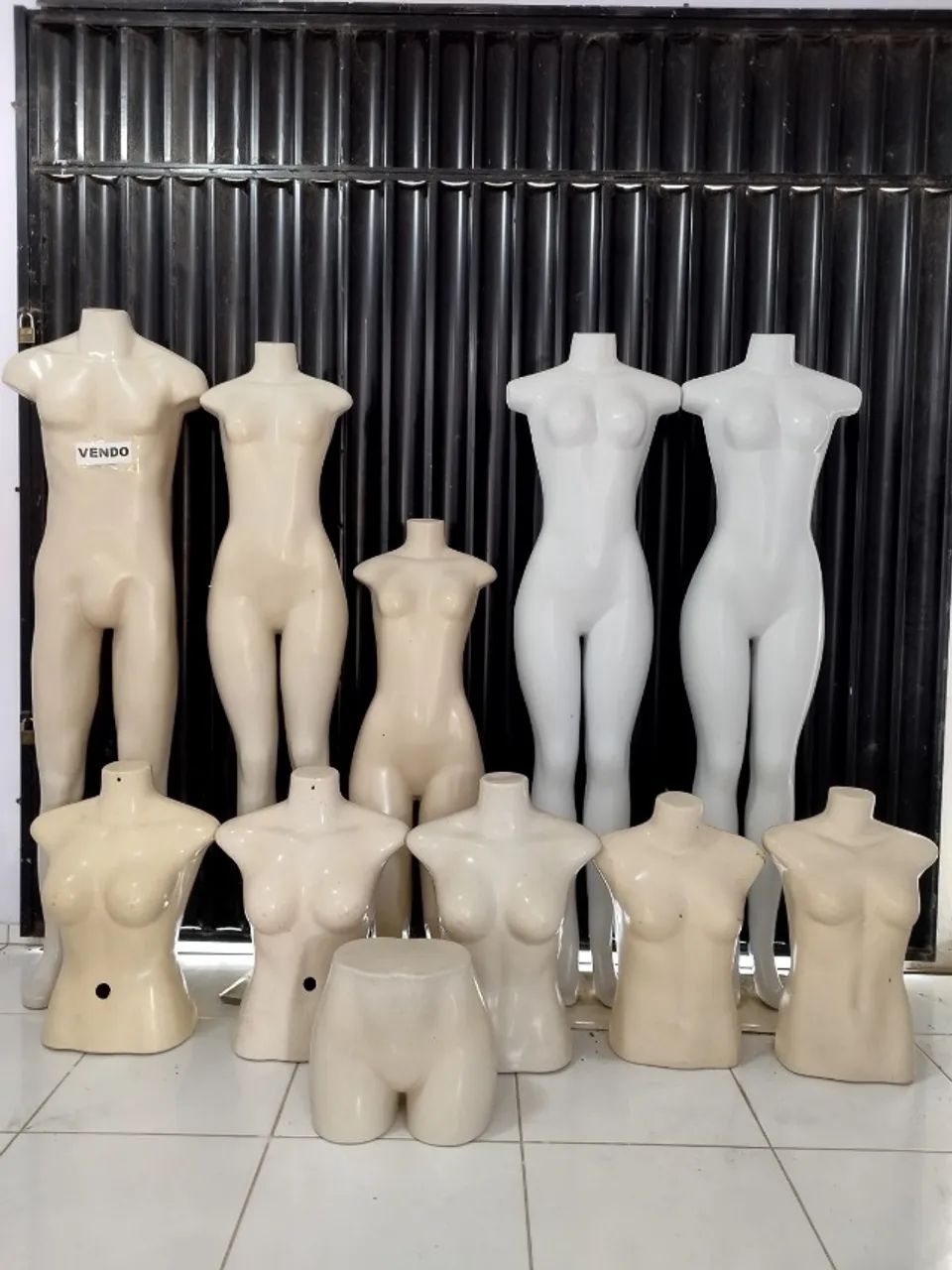 Manequins e Bustos para Loja - Lote com Várias Peças - Fortaleza