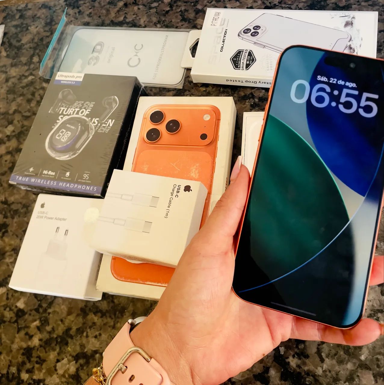 iPhone 17 pro Max + acessórios originais  - Foto 3
