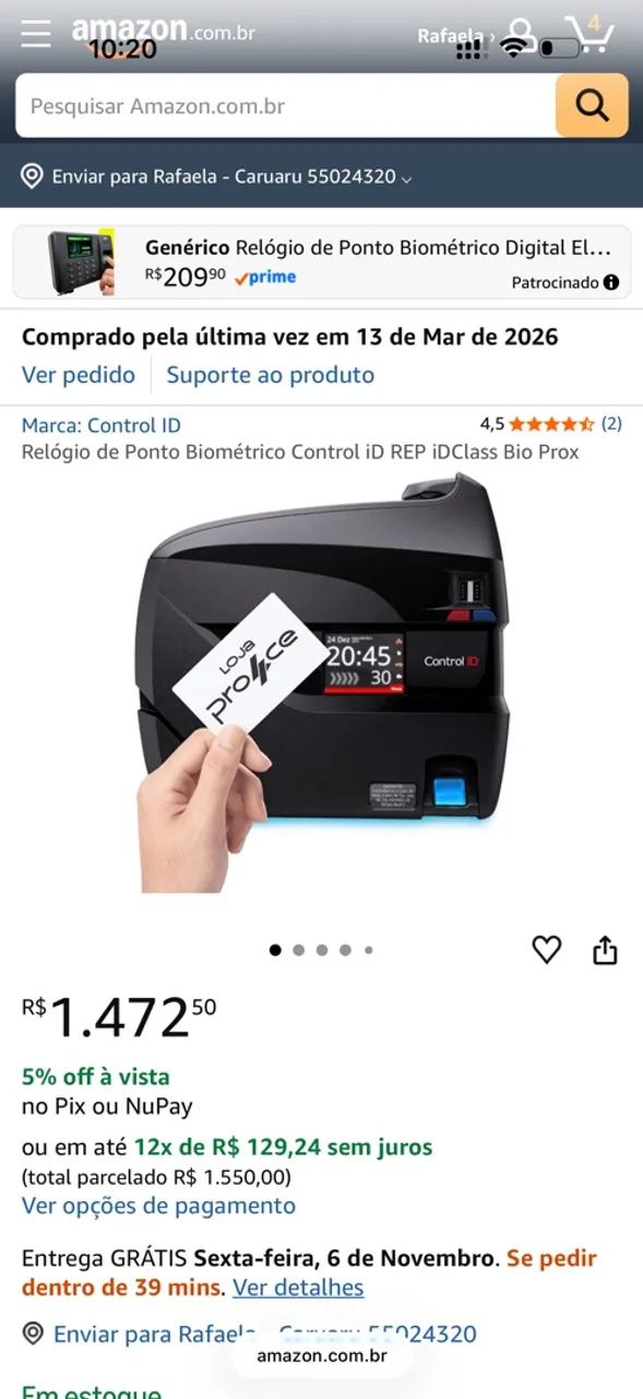 Ponto Eletrônico  - Foto 2