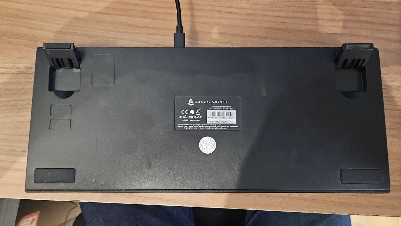 Teclado Mecânico Ajazz AK820 Switch Red - Foto 4