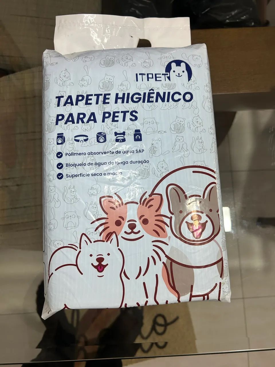 Tapete Higiênico para Petz(60x60cm) - Foto 2