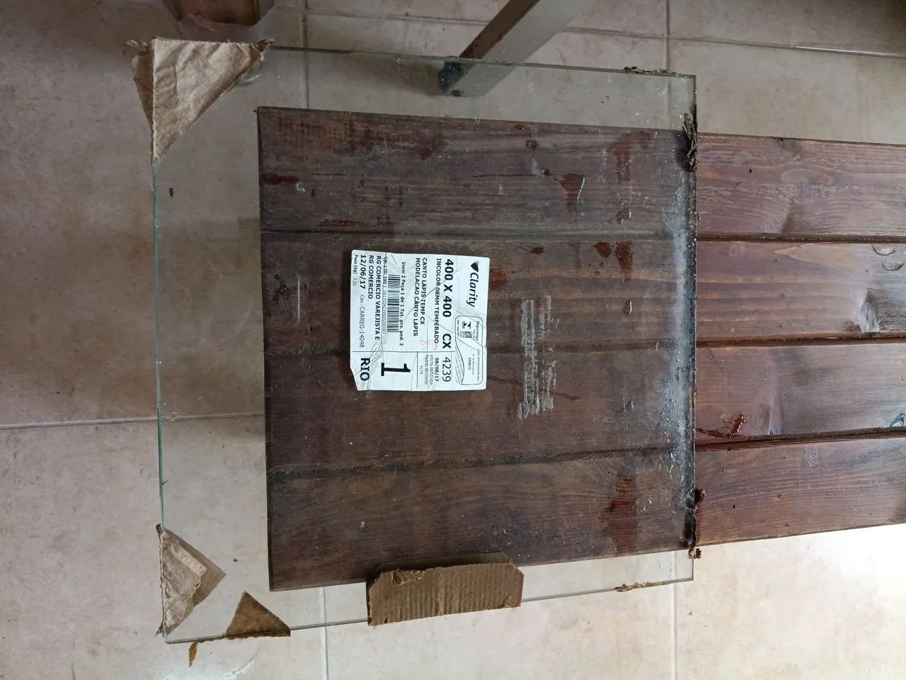 Prateleiras de vidro temperado 3 peças  - Foto 2