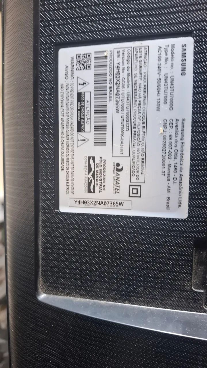 Tv Samsung un43tu7000 - Foto 2