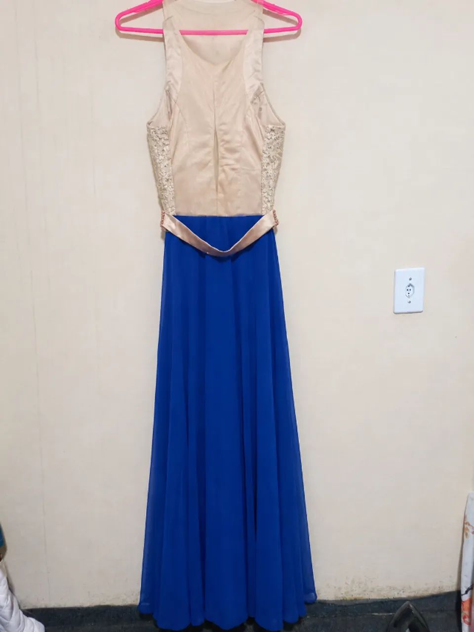 vestido de festa longo azul - Foto 3