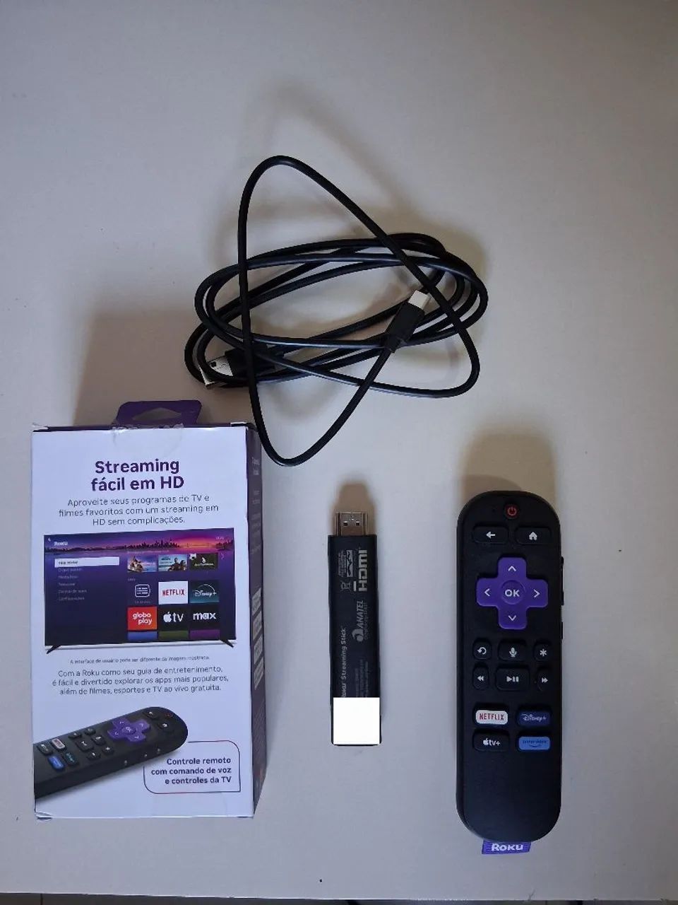 Roku Streaming Fire Stick 3840BR HD Bluetooth Wi-fi Dual Band<br> - Foto 2