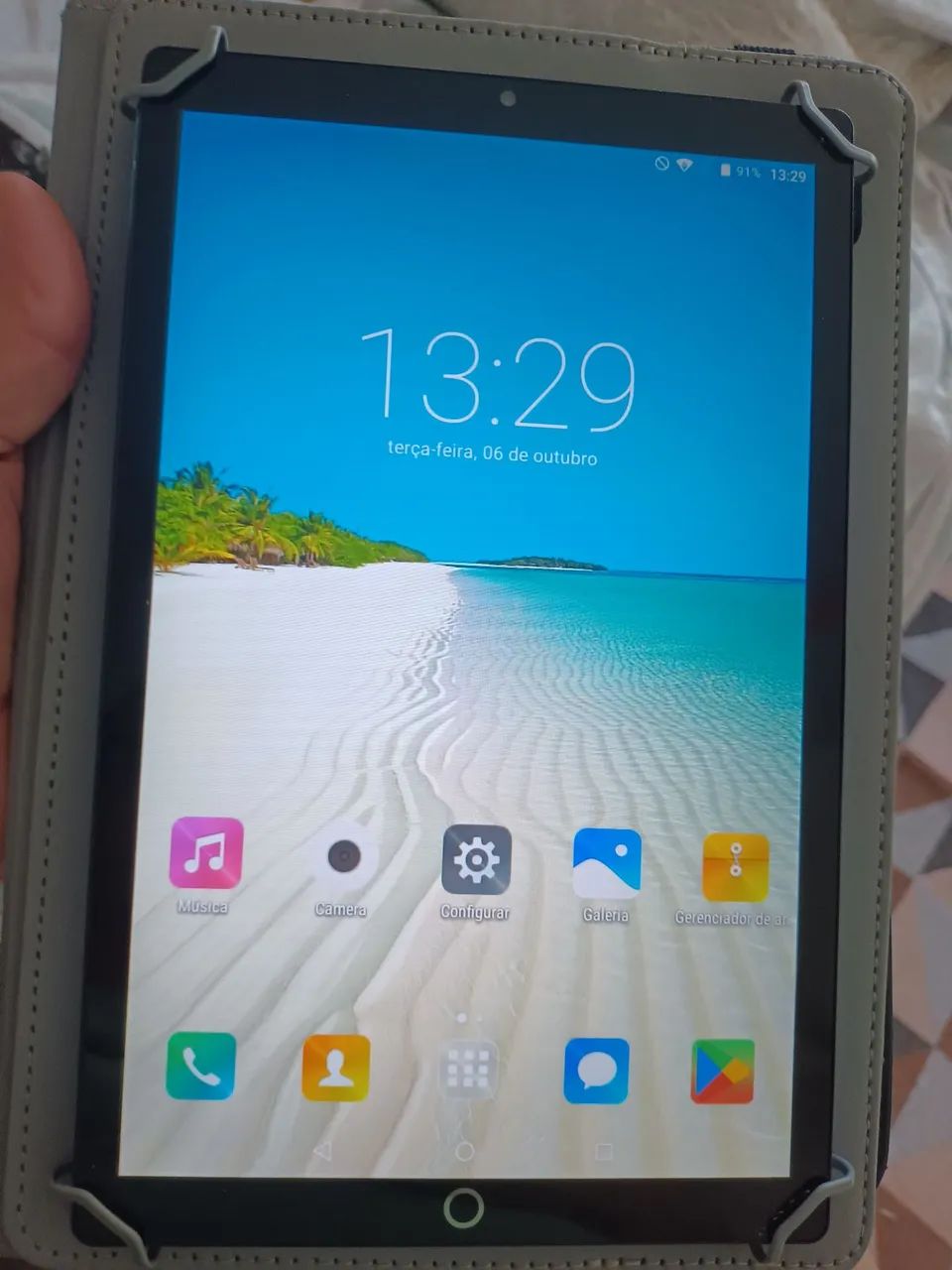 Tablet 10" semi novo - Foto 2