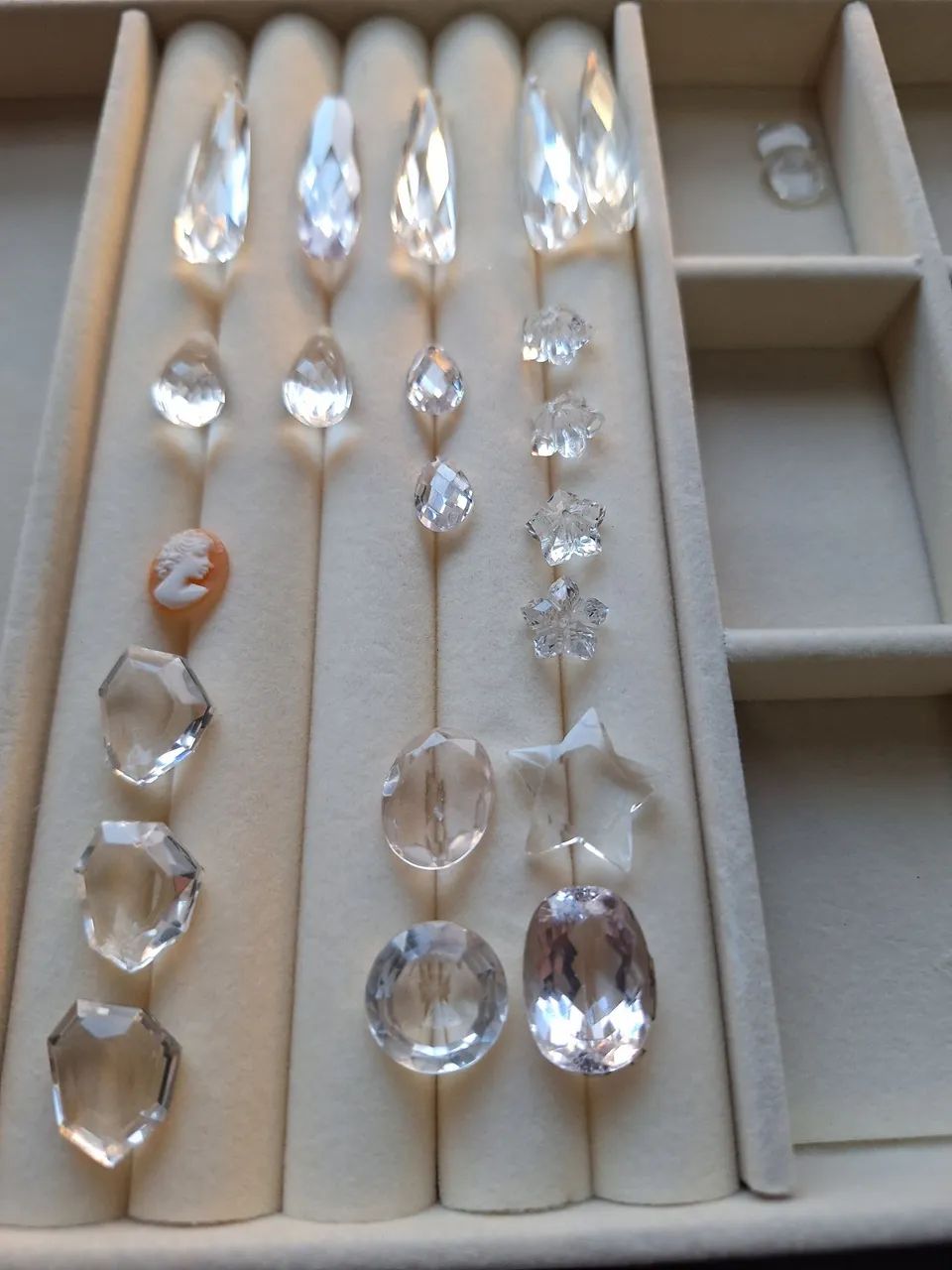 Pedras para joias estilo cristal