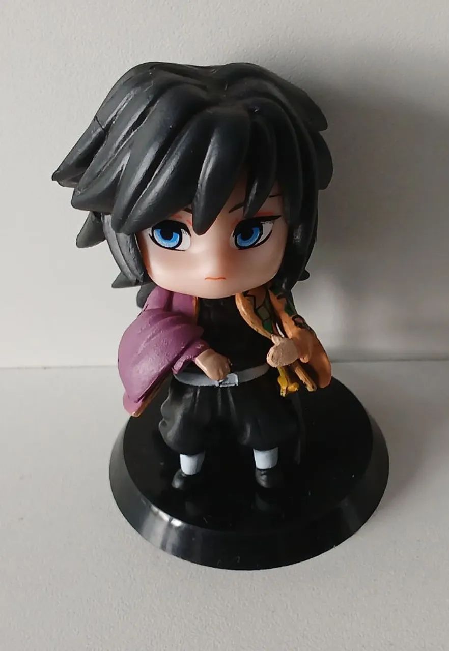 BONECO MINIATURA DEMON SLAYER GIYU TOMIOKA