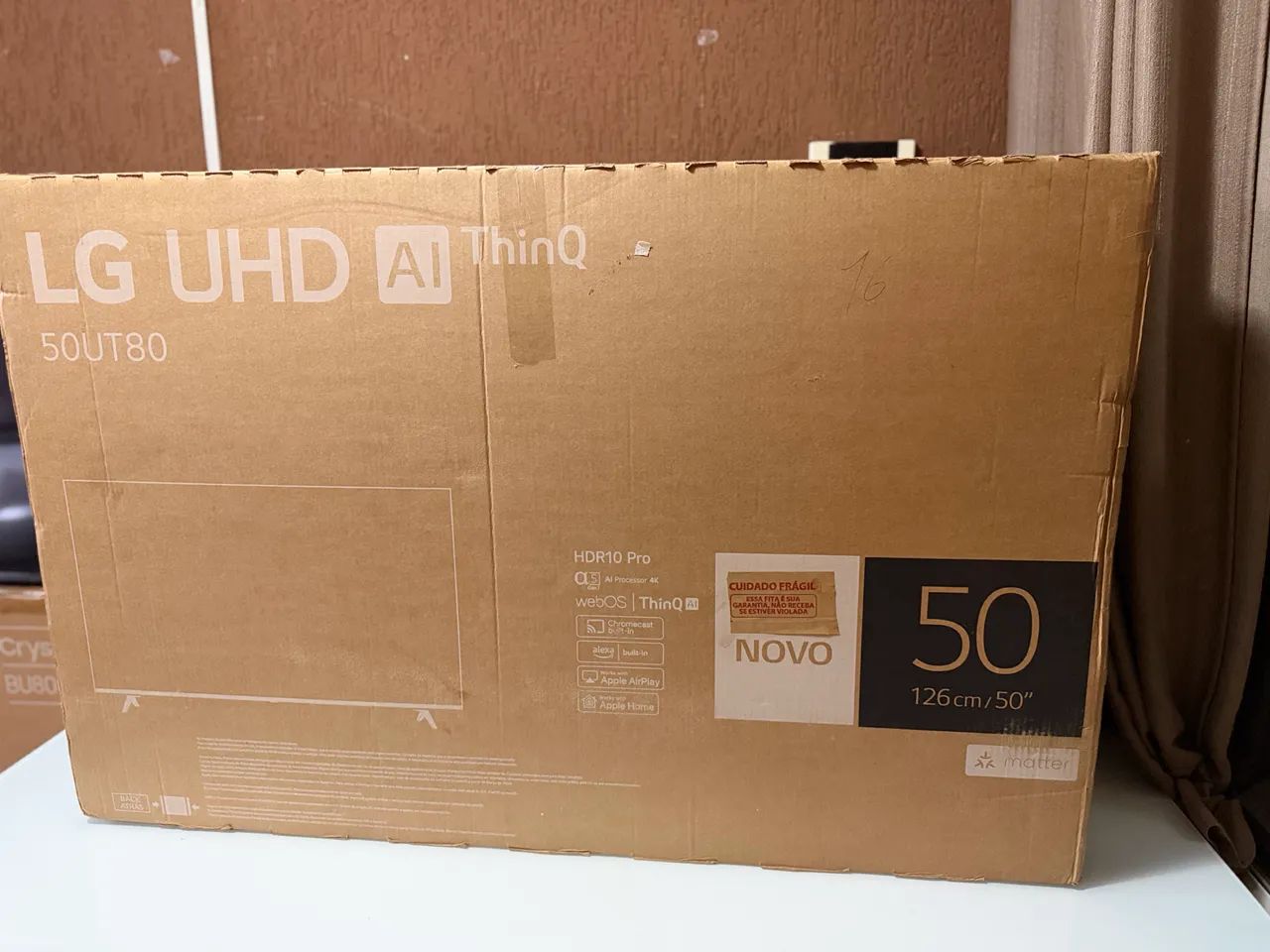 Tv smart 50 polegadas LG na caixa nova com vídeo game integrado  - Foto 5