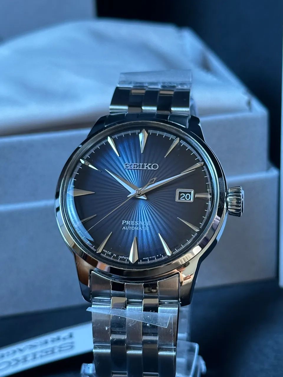 Relógio Seiko Presage Azul  - Foto 2