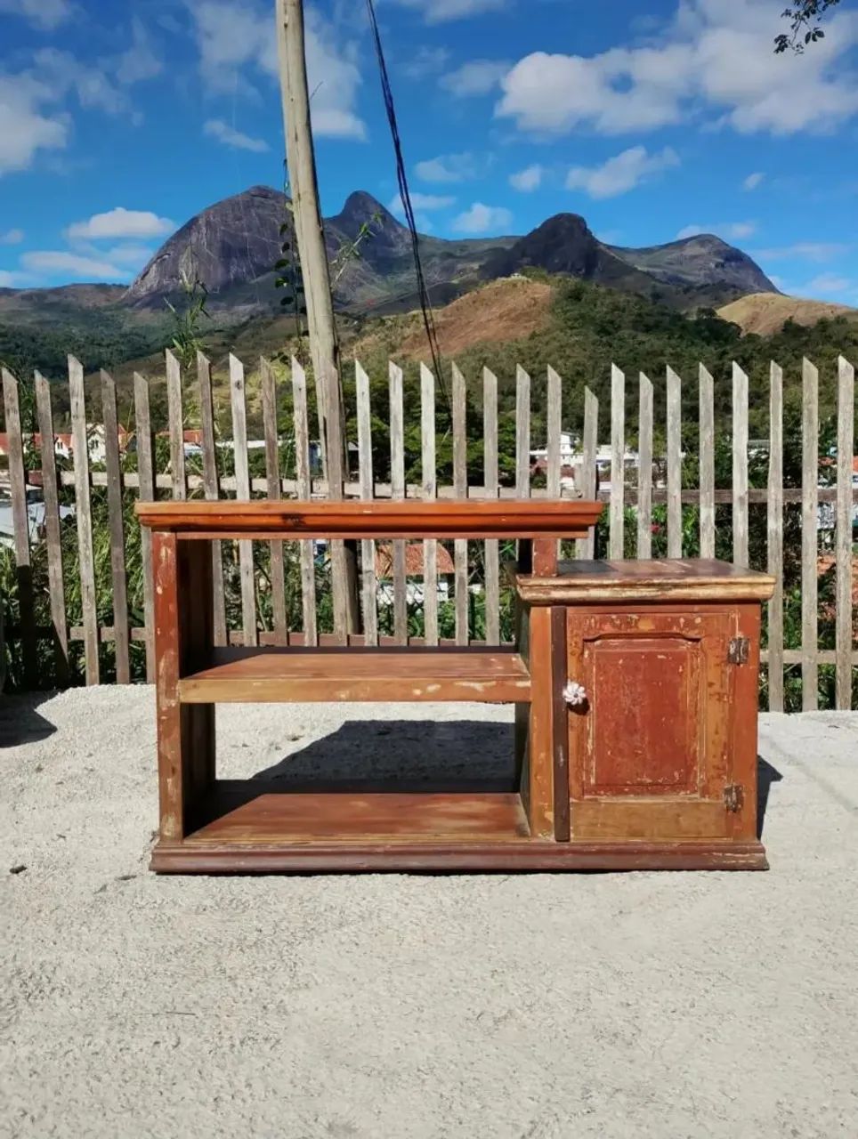 Rack madeira maciça 