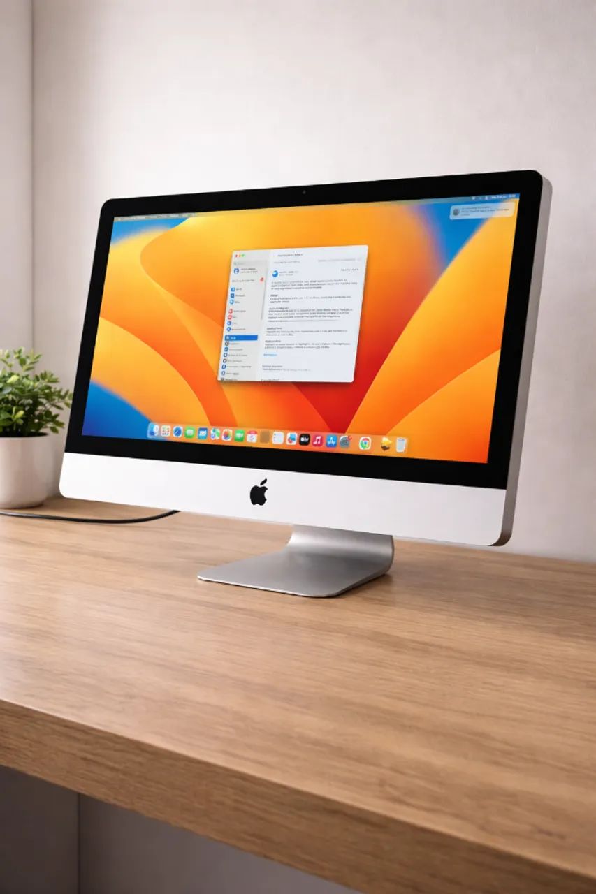 iMac 21.5 Pol Mid 2011 - Core i3 - HD 1TB - 6GB Ram - Parcelo no