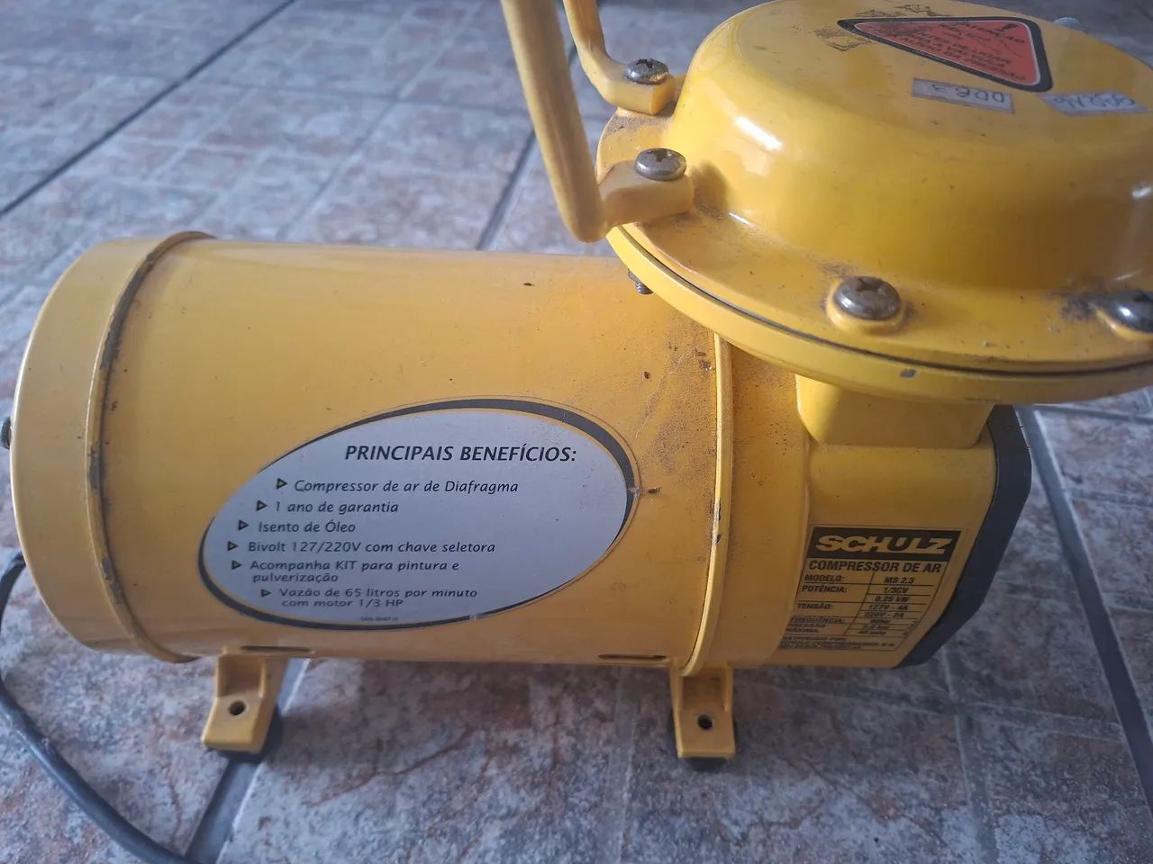 Compressor portátil  - Foto 3