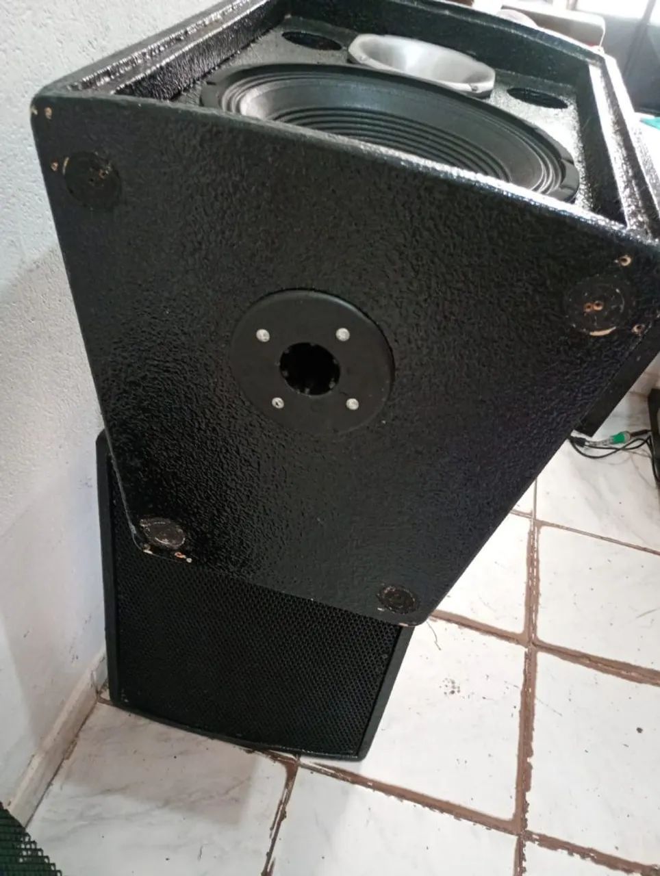 Caixa som 12 polegadas leia discrição  - Foto 4