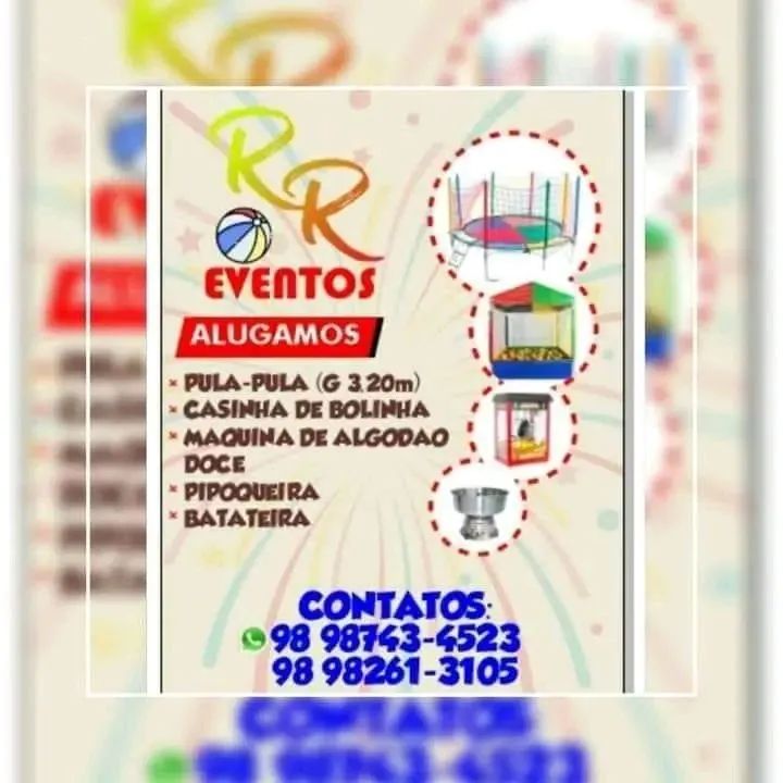 Aluga-se para eventos 