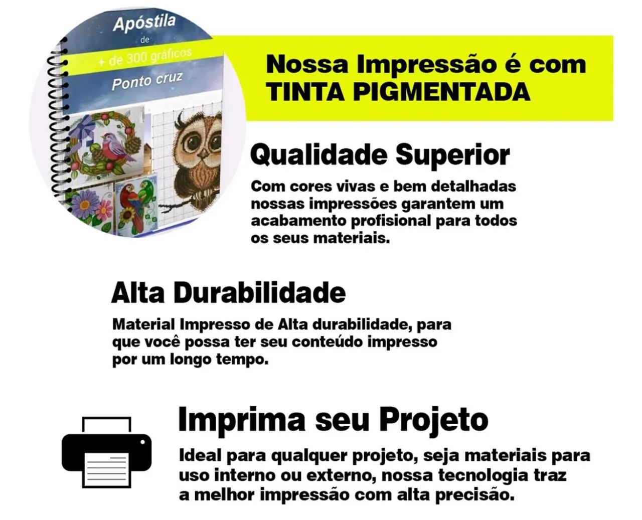 Apostilas/cadernos/impressao/encardenacao - Foto 4