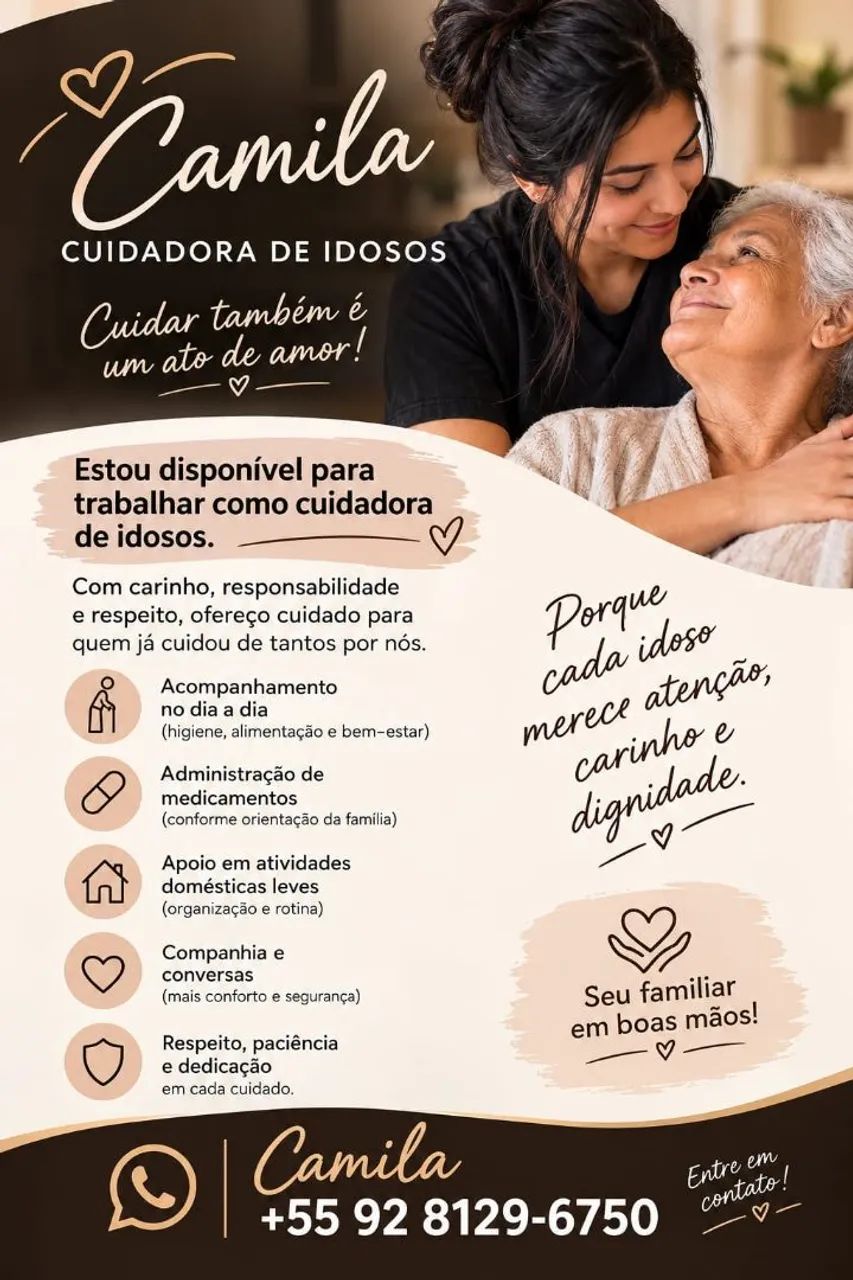 Cuidadoras de idosos 