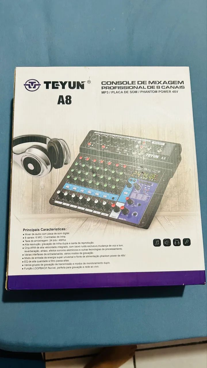 Mesa de Som Teyun A8 - Foto 2