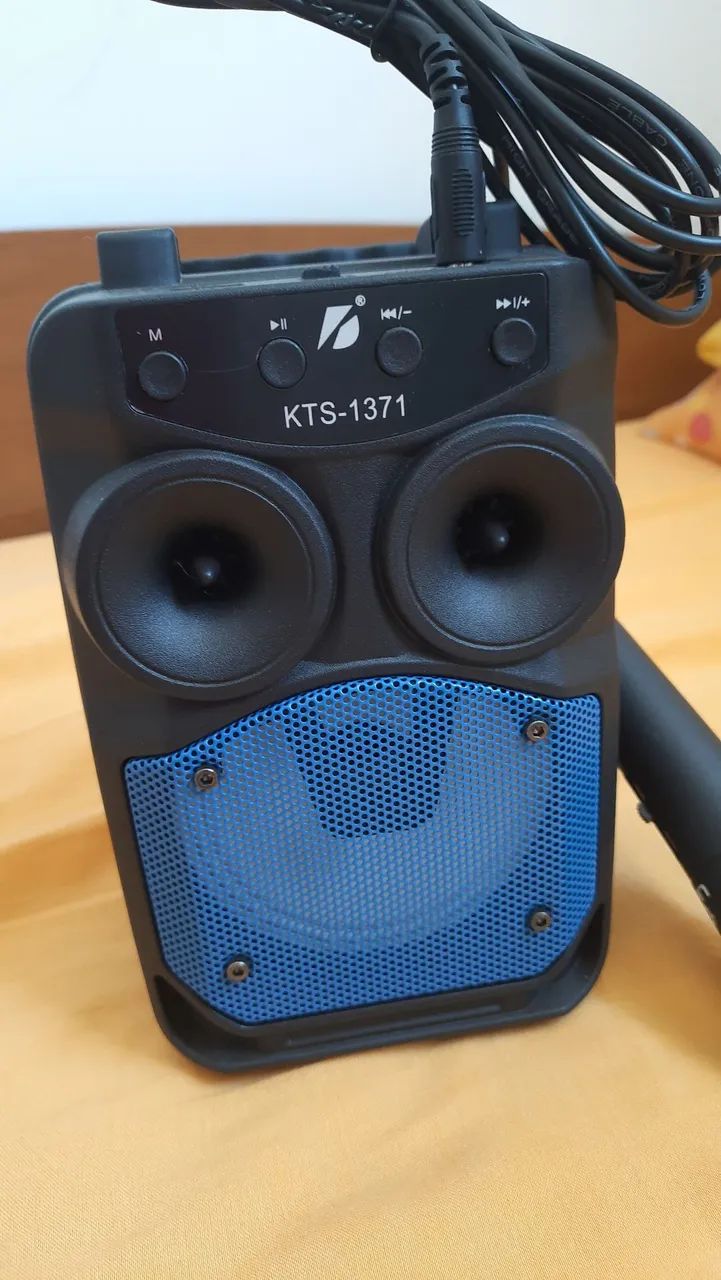 Caixa de som média com microfone ? ?  - Foto 2
