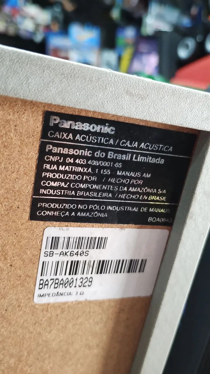 Caixa de som Panasonic as três caixas - Foto 5