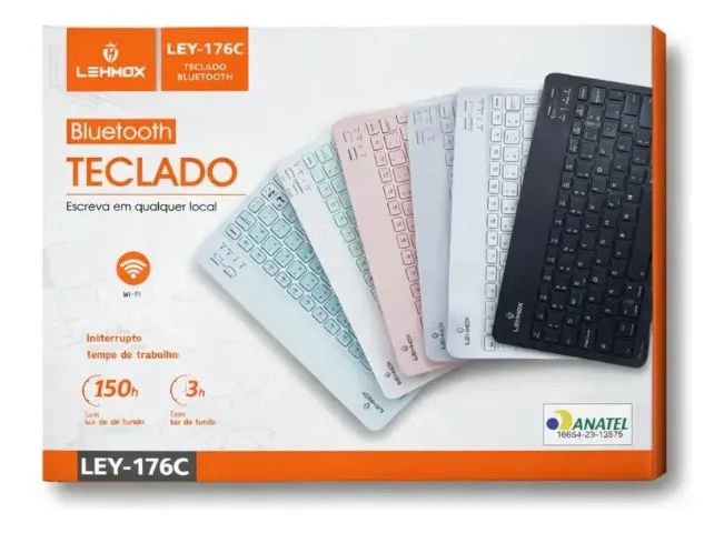 Mini Teclado S/fio Lehmox Ley-176c - Periféricos e Acessórios de