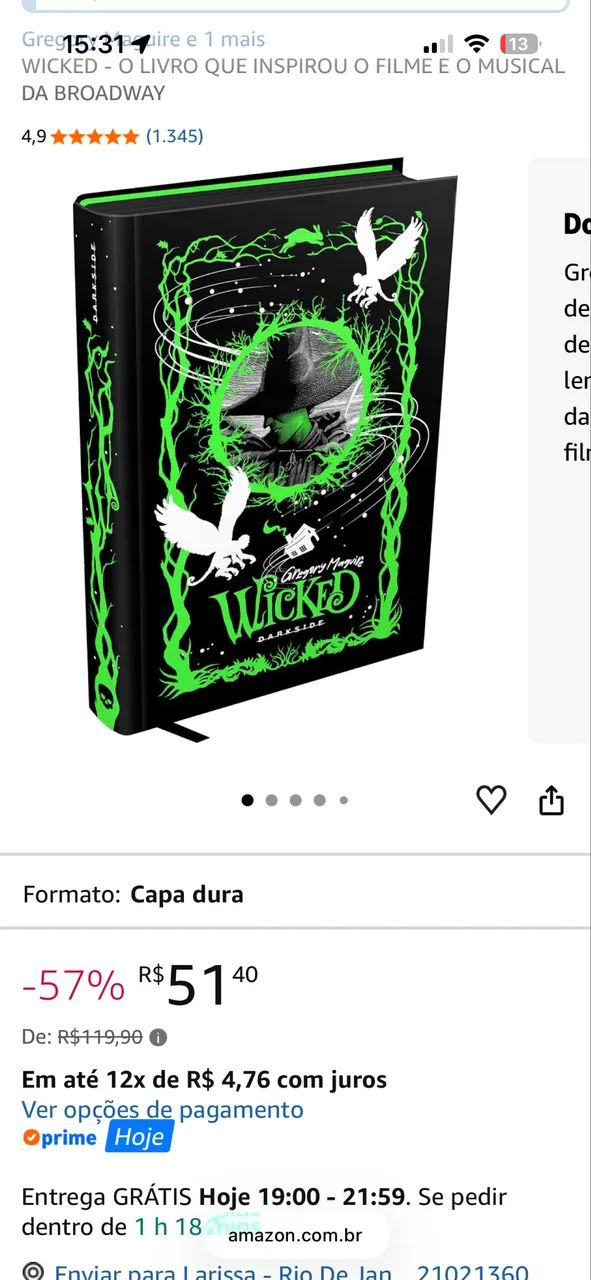 Wicked + O Mágico de Oz - Foto 2