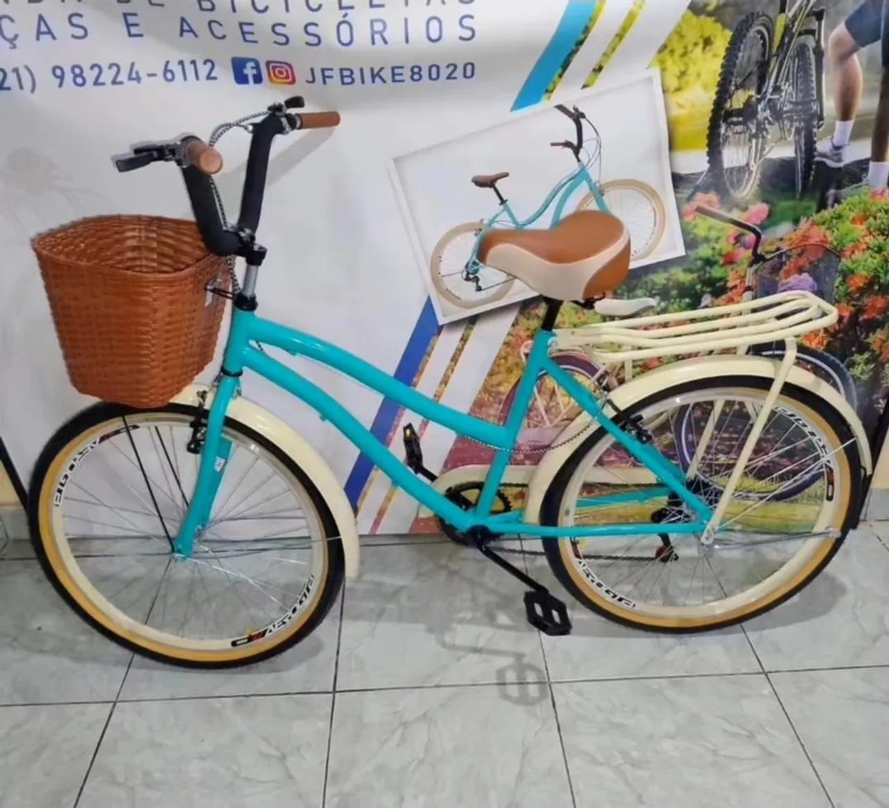 Bicicleta retro aro aero  26 duplo com marcha e garantia.  - Foto 4