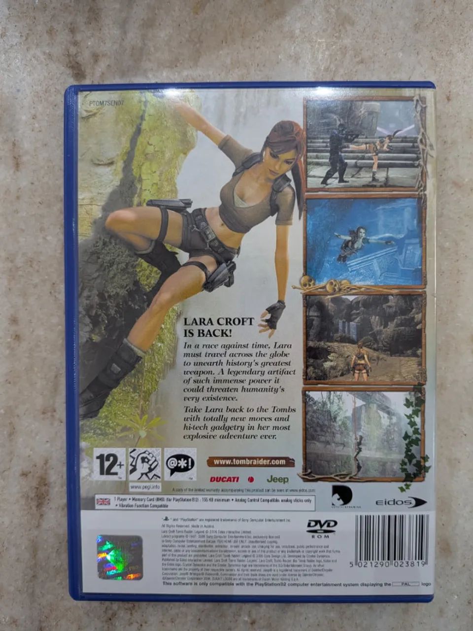 Tomb Raider Legend PS2 Jogo Completo Original Com Luva - Foto 4