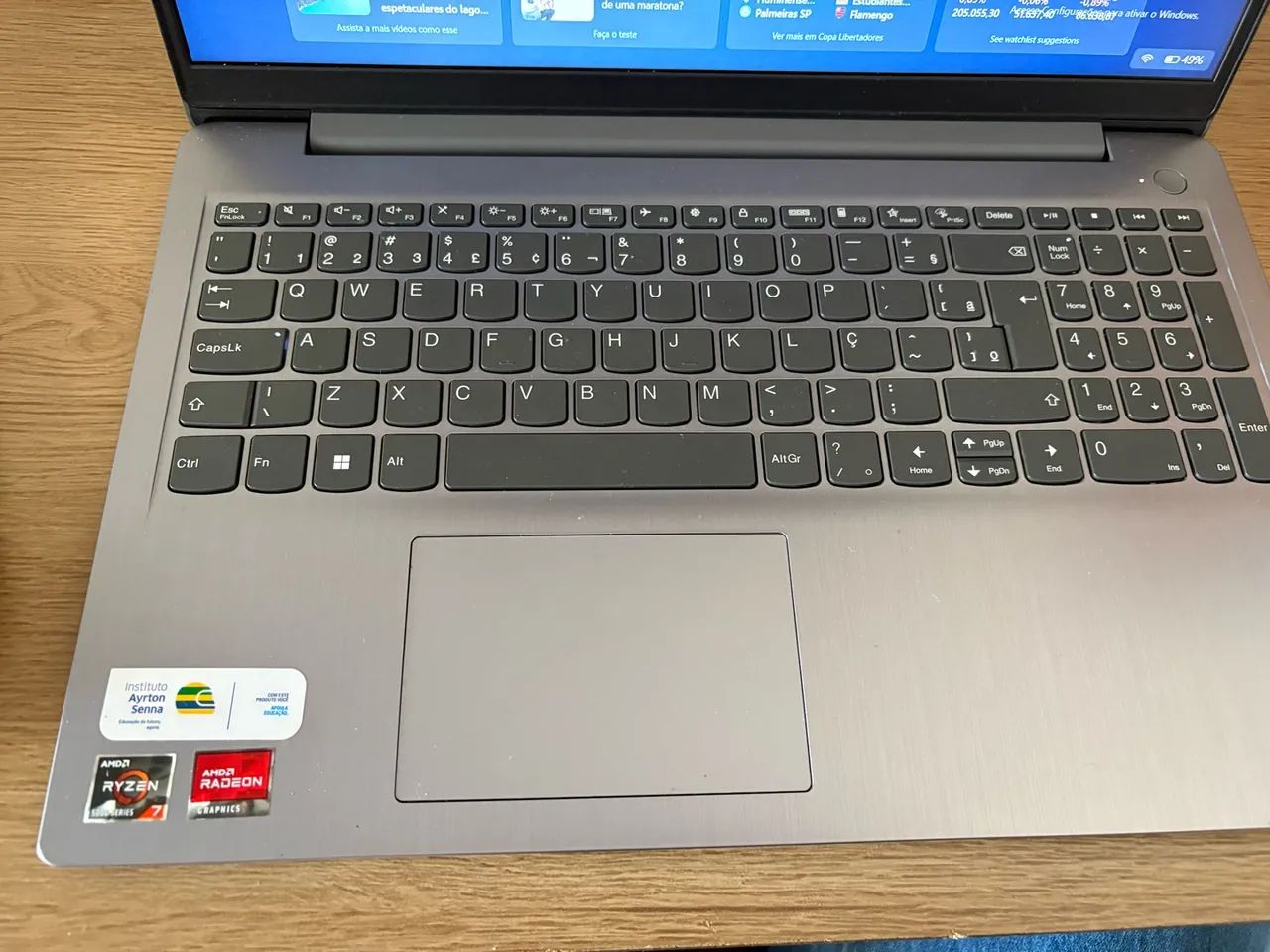 Notebook Lenovo ryzen 7