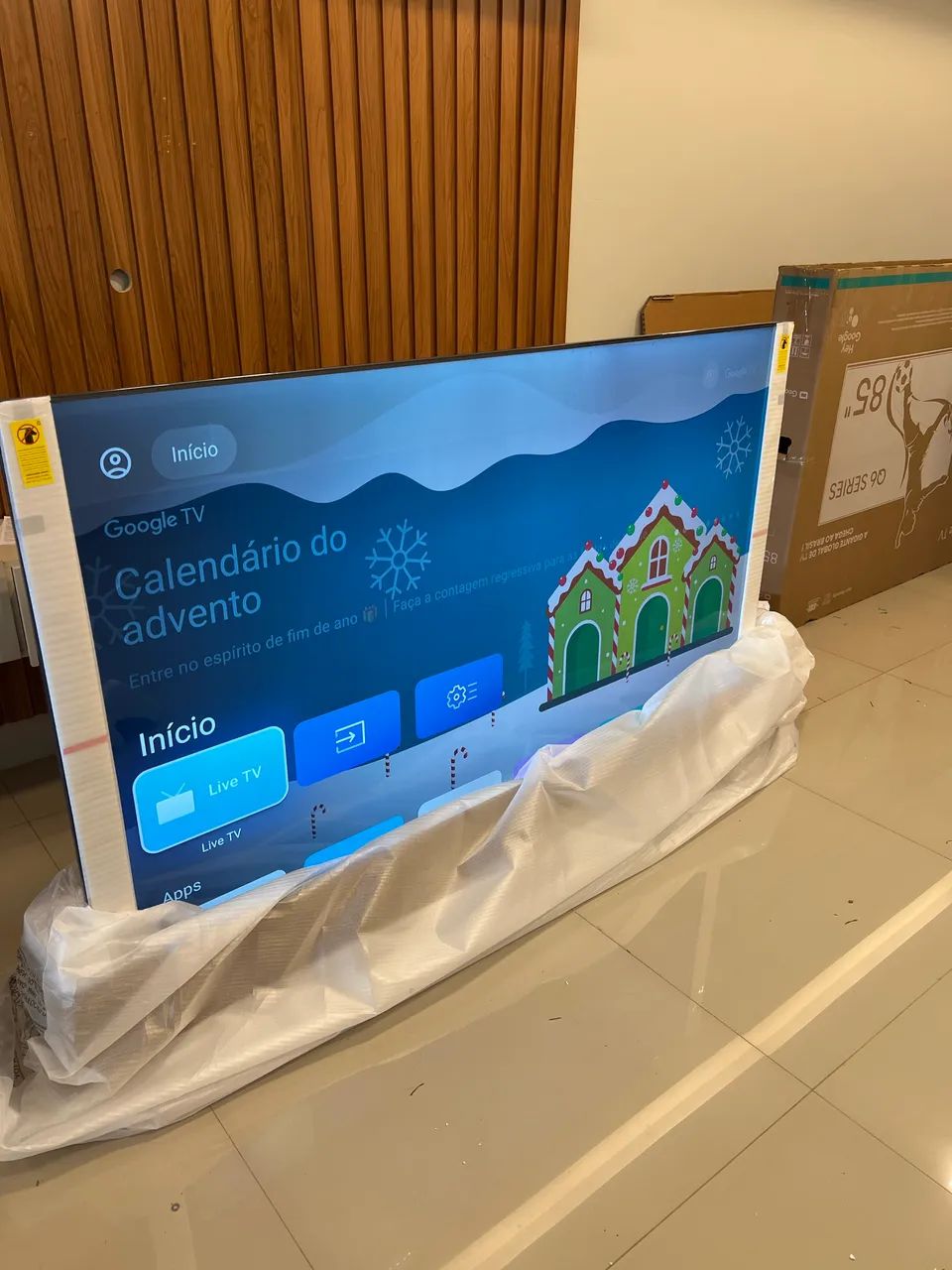 Tv Hisense 85 Polegadas Nova Lacrada com NF  - Foto 2