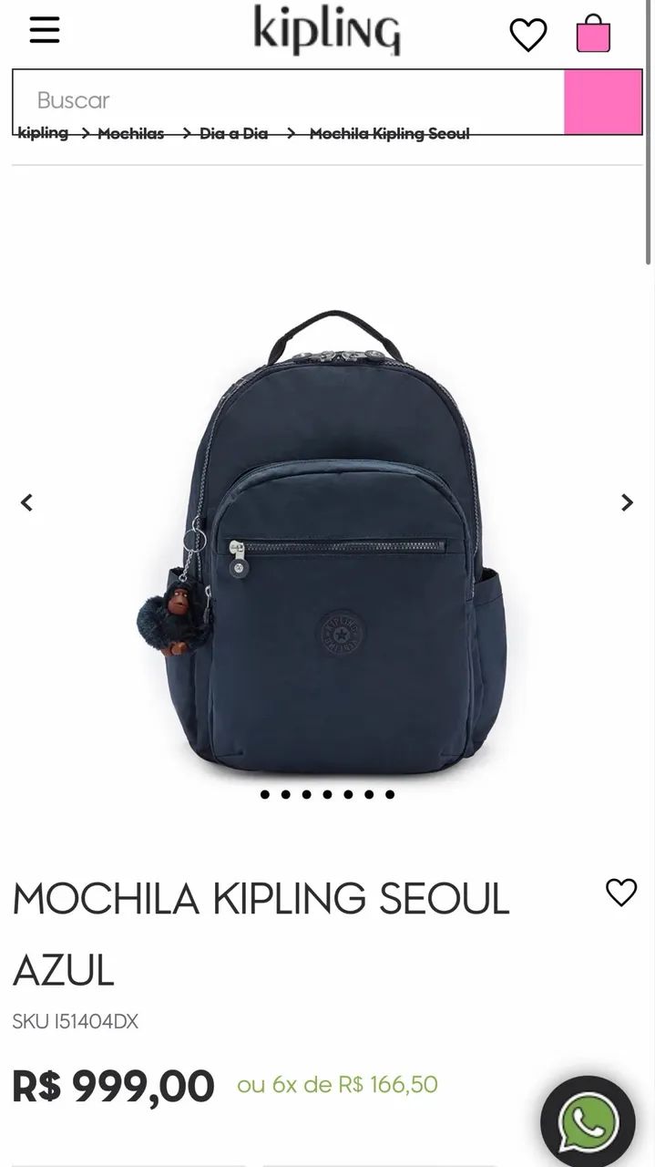 Mochila Kipling Nova  - Foto 4