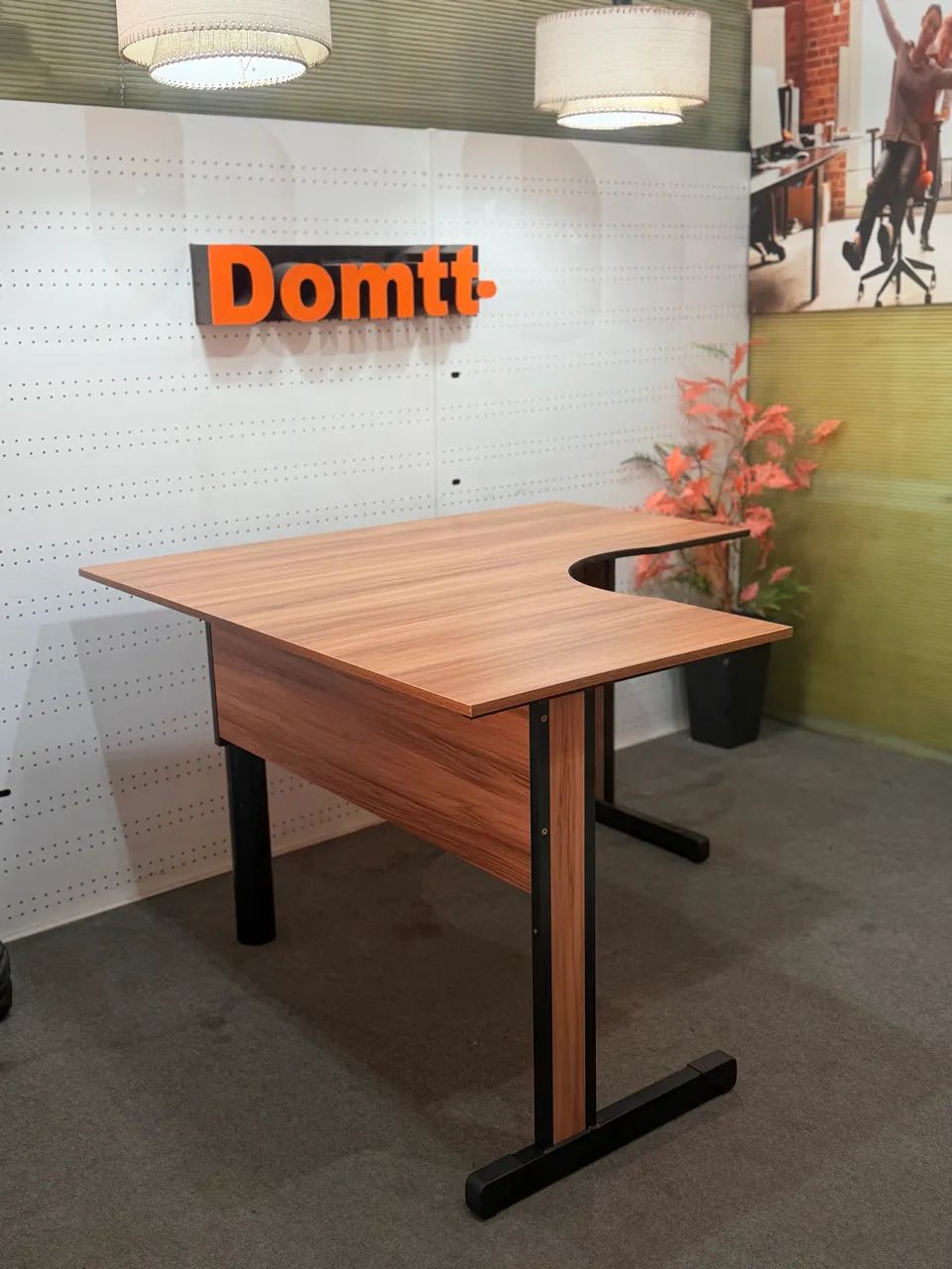 Mesa em L perfil 1.20x1.20 pé duplo - Em até 6x sem juros - Foto 4