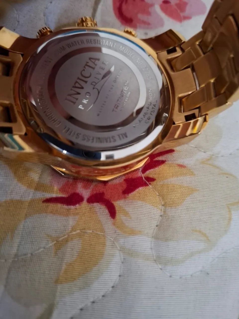 Relógio Invicta Dourado 22765 - Foto 5