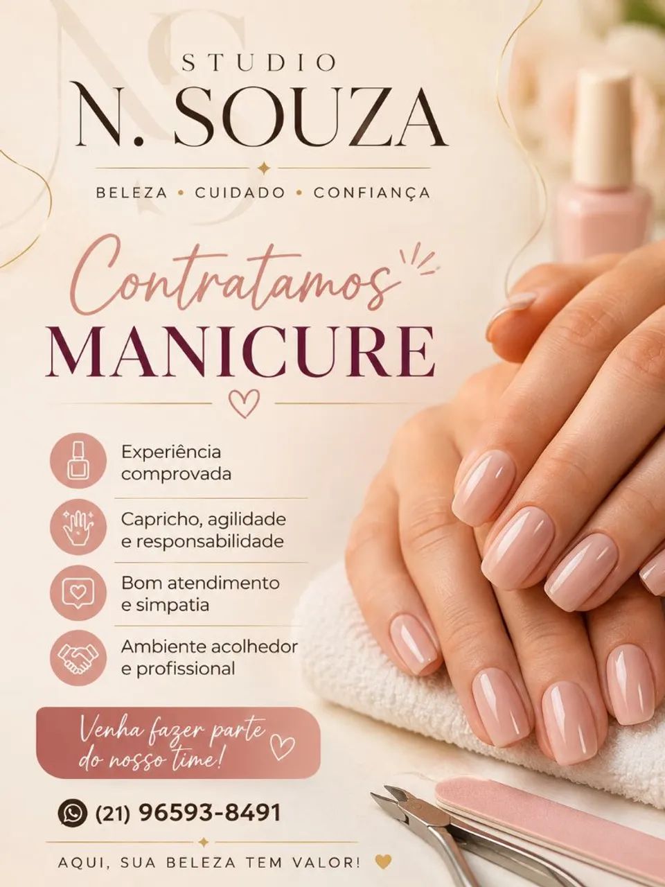 Vaga de Manicure 