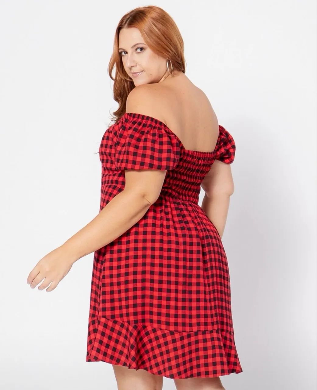 Vestido xadrez plus size 48 - Foto 2