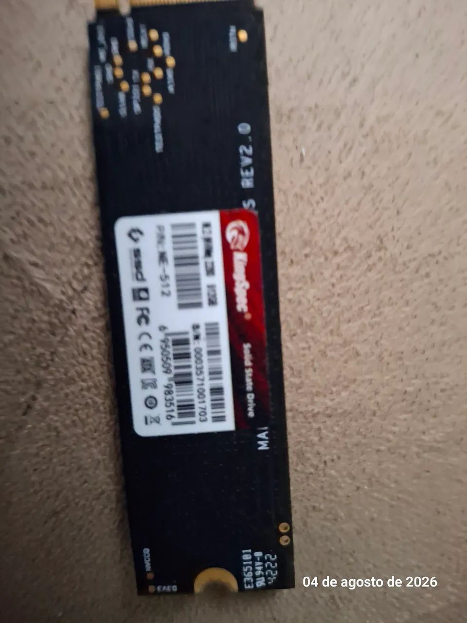 SSD NVME 512GB