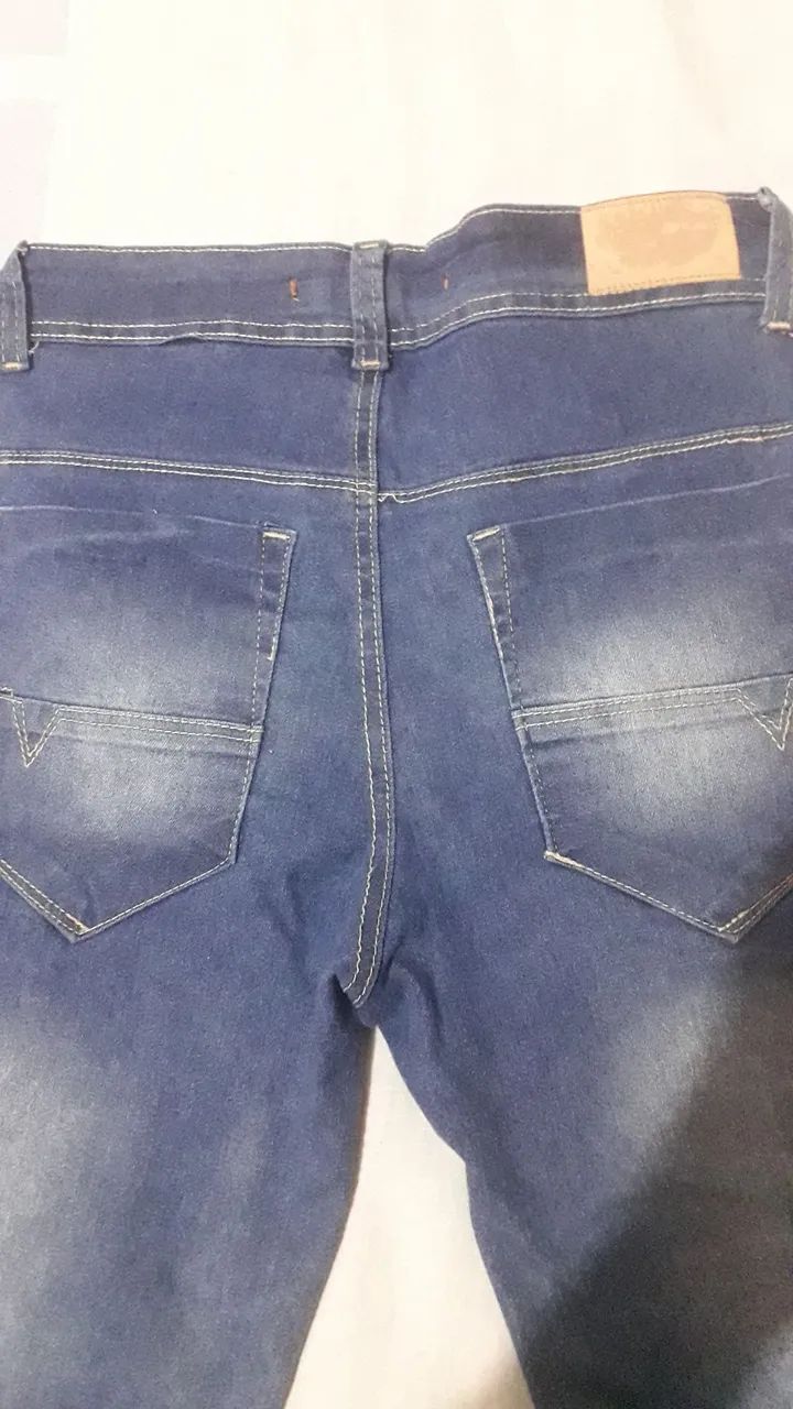 VENDO BERMUDA JEANS INFANTIL MASCULINA  - Foto 3