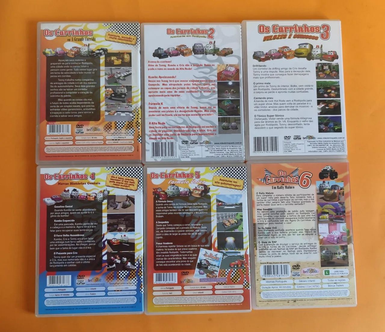 Coleção dvd os carrinhos  - Foto 2