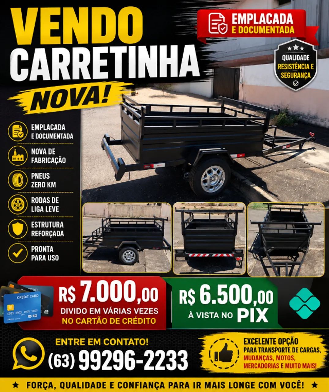CARRETINHA DE CARRO 