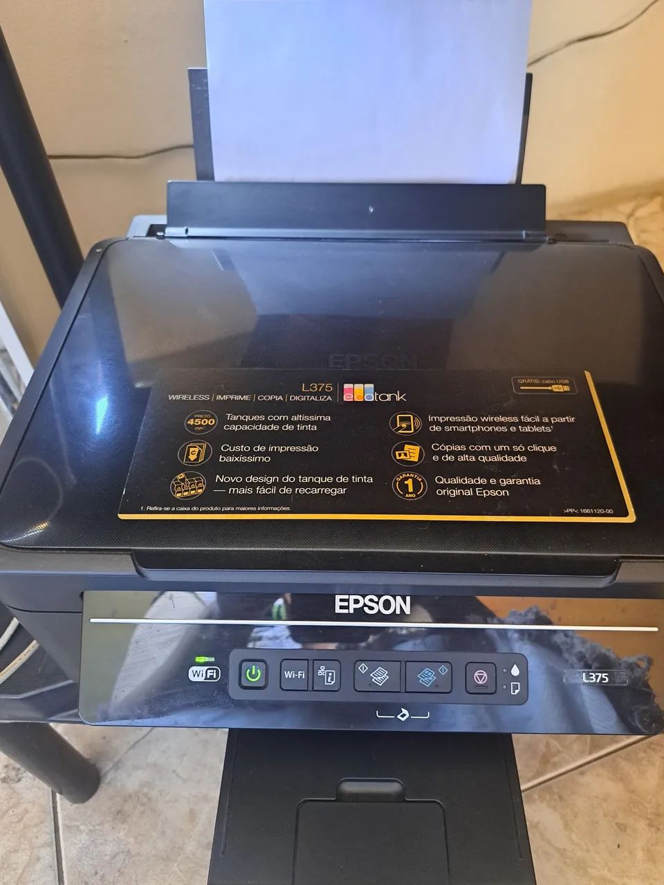 Impressora EcoTank Pson L375  - Foto 3