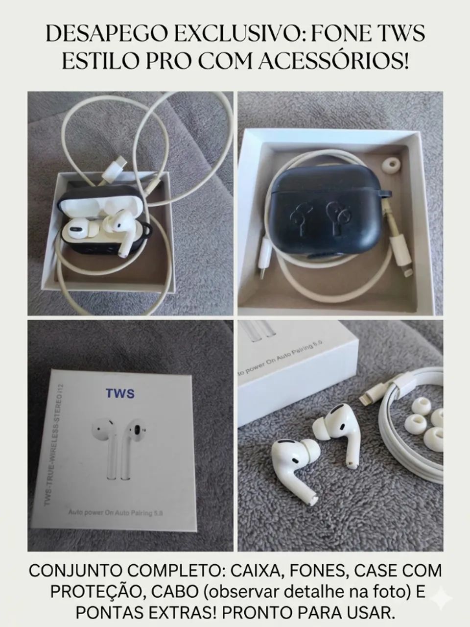 fone de ouvido