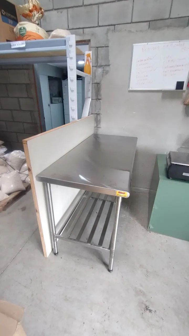 MESA DE MANIPULAÇÃO INOX 1.50 METRO IMECA  - Foto 3