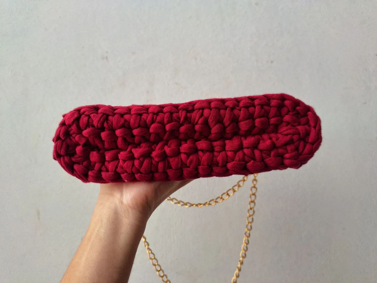 Bolsa crochê pequena - Foto 3